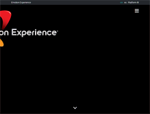 Tablet Screenshot of emotionexperience.com